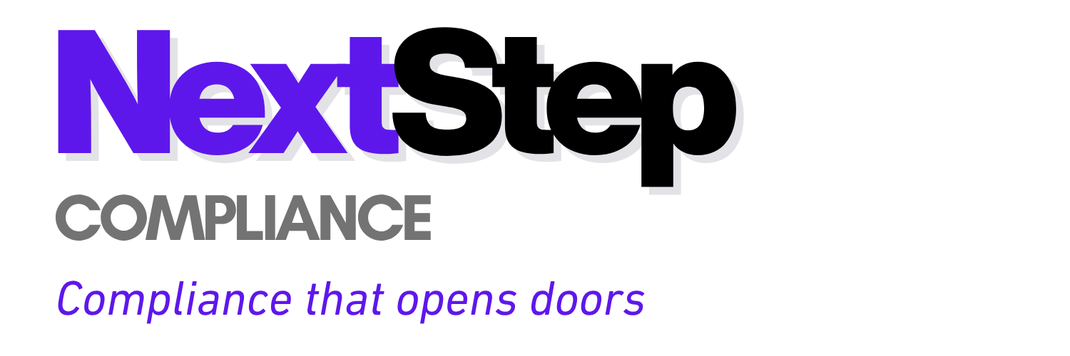 Next Step Compliance Logo (1500 x 500 px) (3) Next Step Compliance Kent